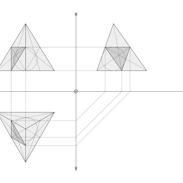 03v10 geodaetische Kuppel aus Tetraeder Frequenz 2 Thumbnail