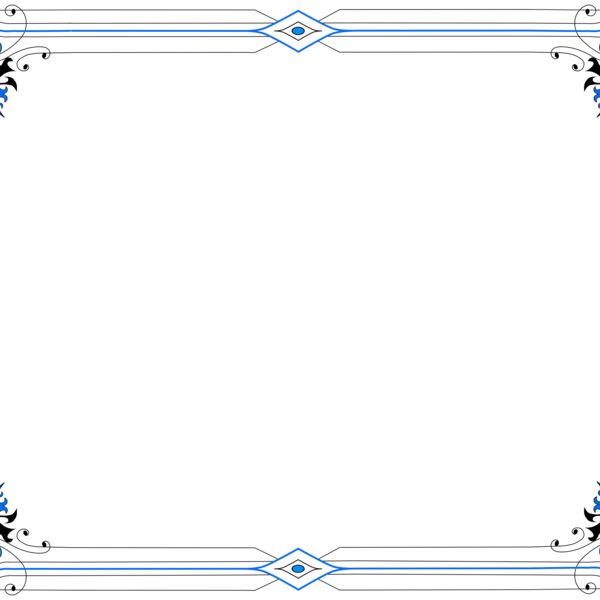 border in blue  2  Thumbnail