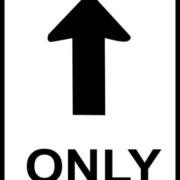 Leomarc sign one way 1 Thumbnail