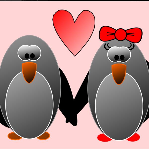 penguins in love Thumbnail