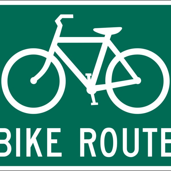 Bicycle Route sign Thumbnail
