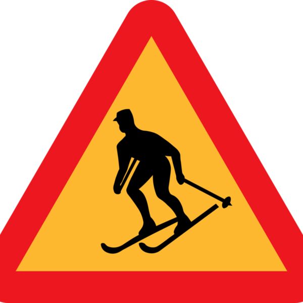 ryanlerch Skiier Sign Thumbnail