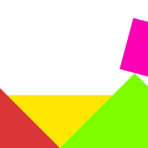 Tangram shape people 34 Thumbnail