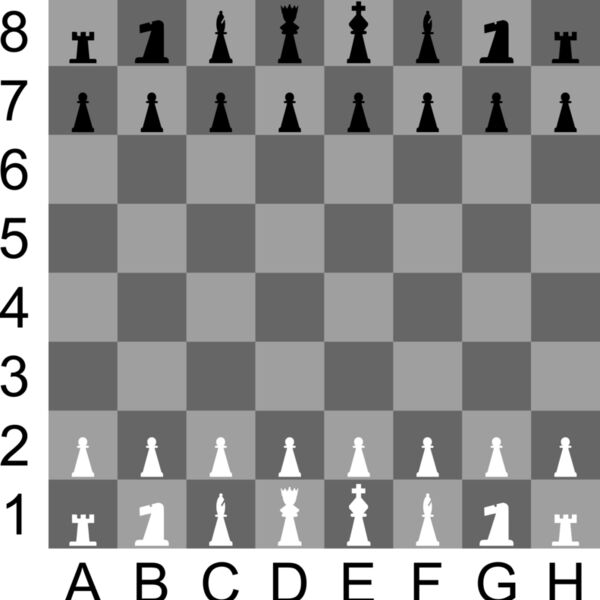 portablejim 2D Chess set   Chessboard Thumbnail