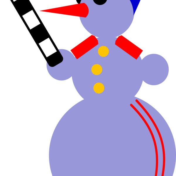 SnowmanTrafficCop byRones Thumbnail