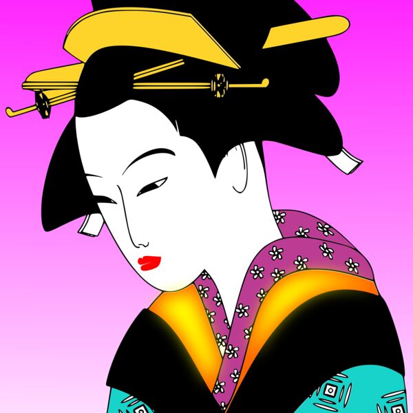 valessiobrito japan woman svg Thumbnail