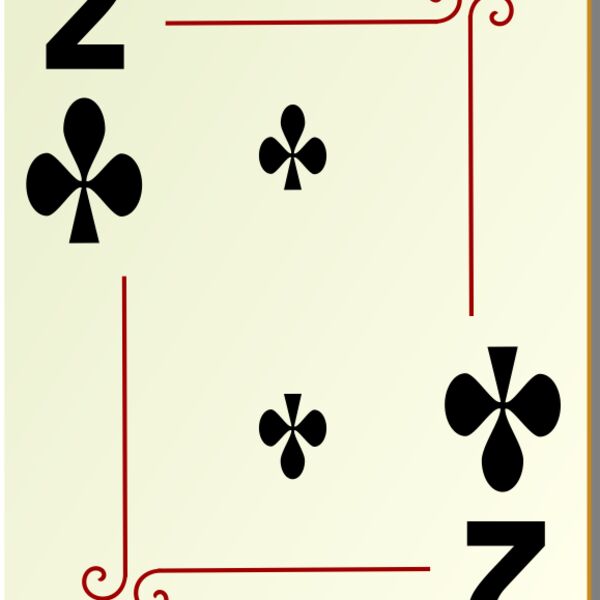 nicubunu Ornamental deck 2 of clubs Thumbnail