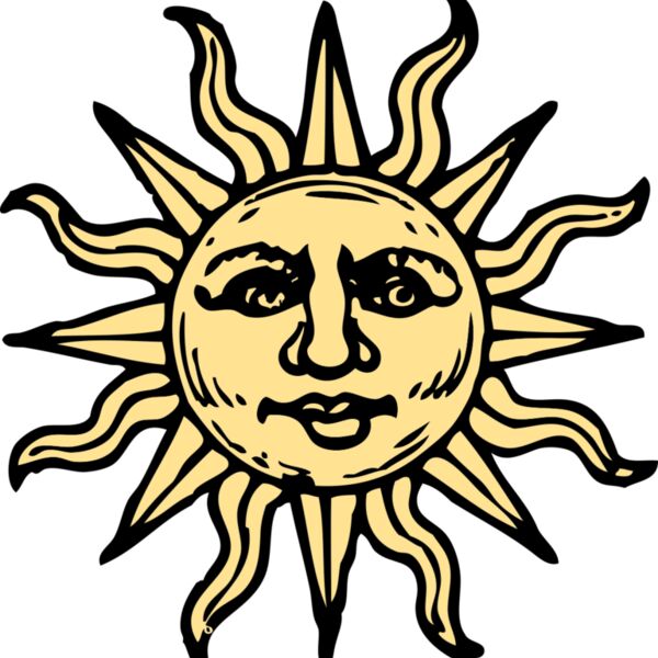 johnny automatic sun woodcut Thumbnail