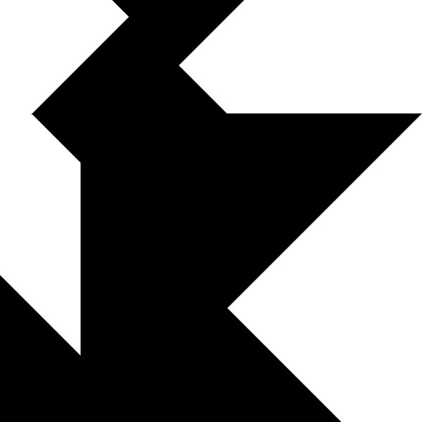 Tangram shape people 44 b Thumbnail