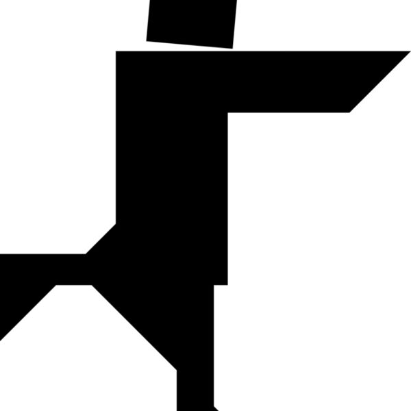 Tangram shape people 47 b Thumbnail