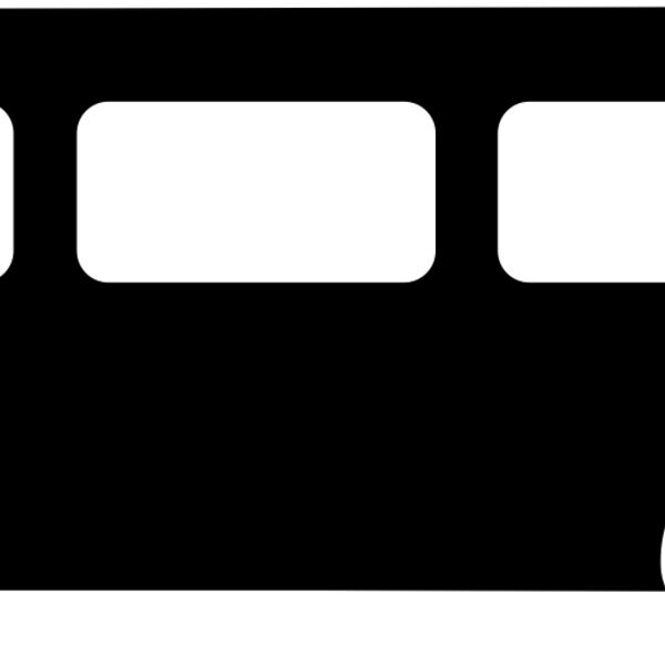 Anonymous Bus symbol black Thumbnail