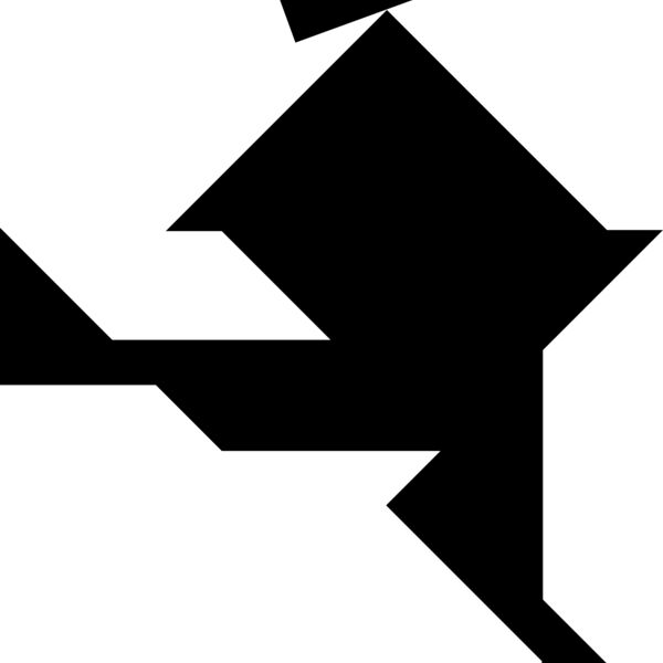 Tangram shape people 50 b Thumbnail