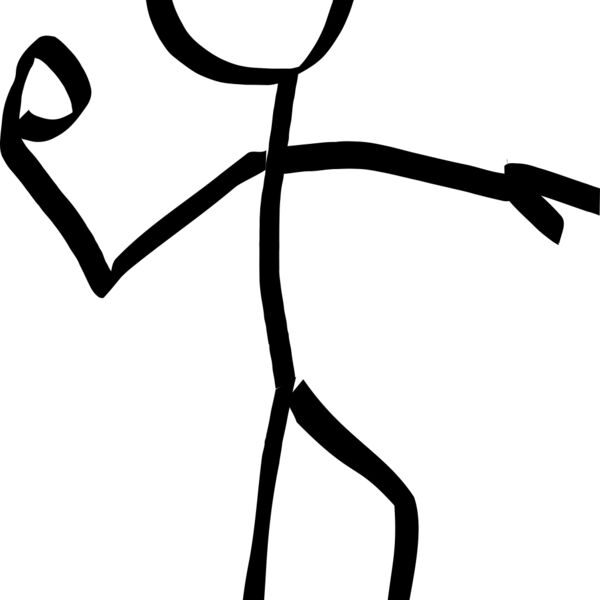 Stickyman throwing Thumbnail