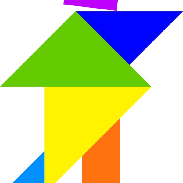 Tangram shape people 35 01 Thumbnail