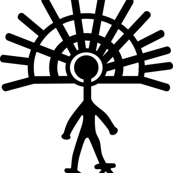 Petroglyph Rayed figure Thumbnail