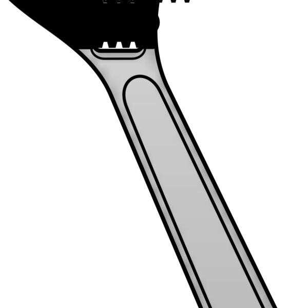 method Adjustable wrench   icon style Thumbnail