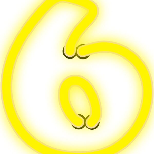 rwwgub Neon Numerals 6 1 Thumbnail