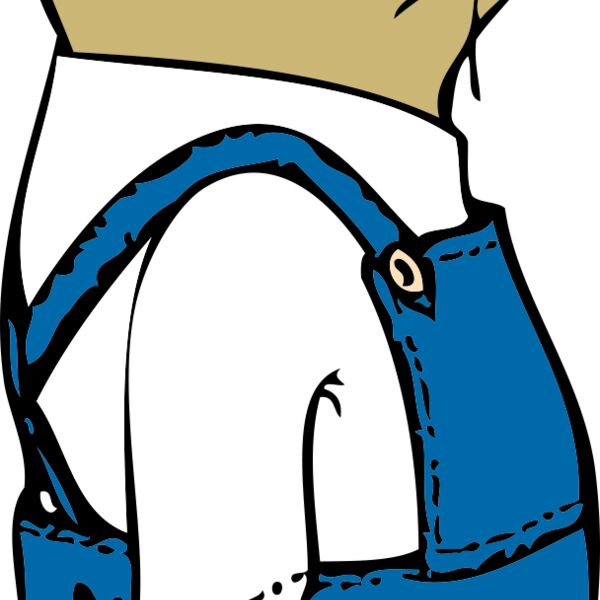 johnny automatic bunny in overalls Thumbnail