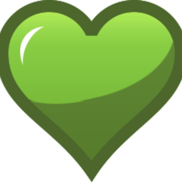 green heart Thumbnail