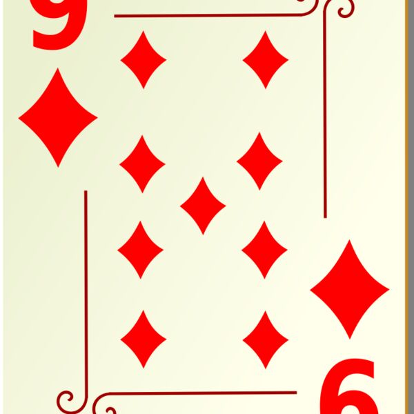 nicubunu Ornamental deck 9 of diamonds Thumbnail