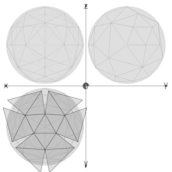 046 geodaetische Sphaeren rekursiv aus Tetraeder  2  Thumbnail