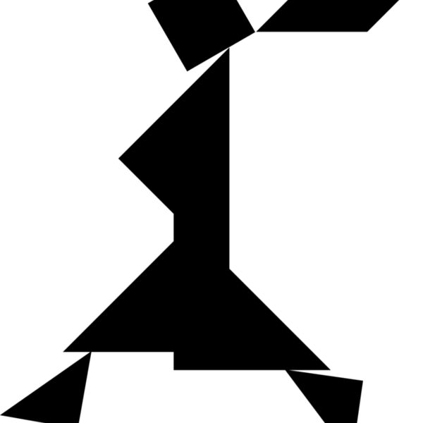 Tangram shape people 66 b Thumbnail