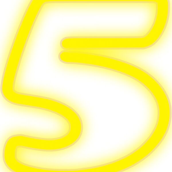 rwwgub Neon Numerals 5 2 Thumbnail
