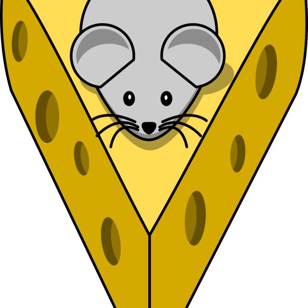 lemmling Cartoon mouse on top of a cheese Thumbnail
