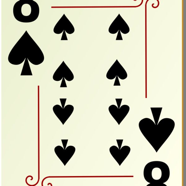 nicubunu Ornamental deck 8 of spades Thumbnail
