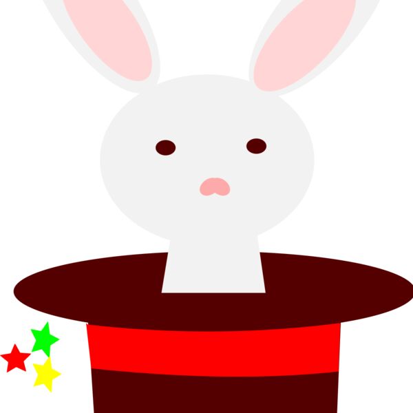rabbit in hat Thumbnail