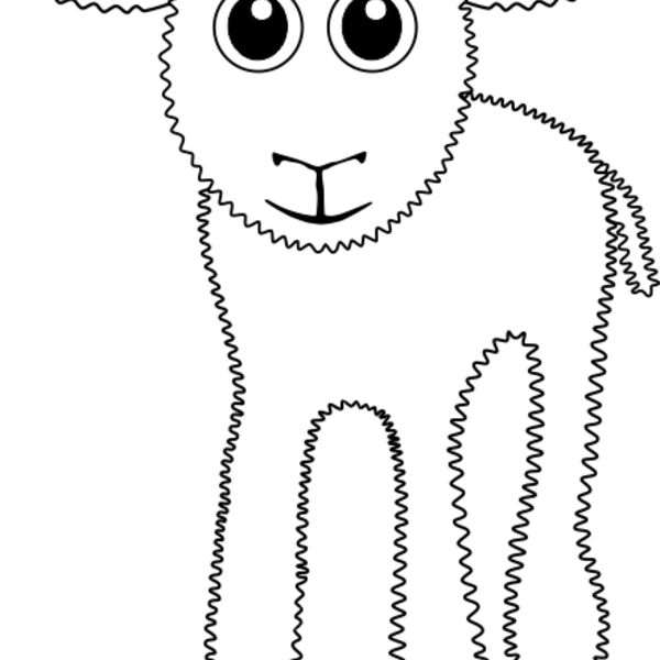 Sheep 005 Cartoon Thumbnail