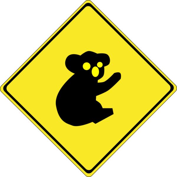 Roadsign Koalas Thumbnail