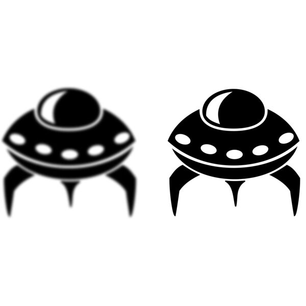 alien spaceship icon Thumbnail