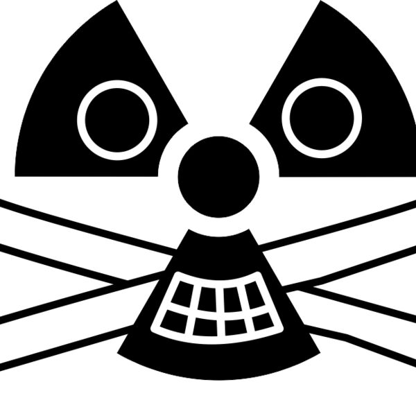 radioactive skull with bones Thumbnail