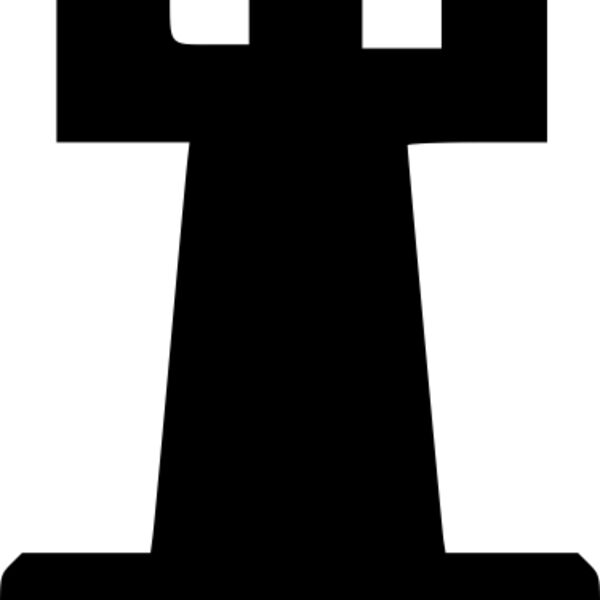 portablejim 2D Chess set   Rook 1 Thumbnail