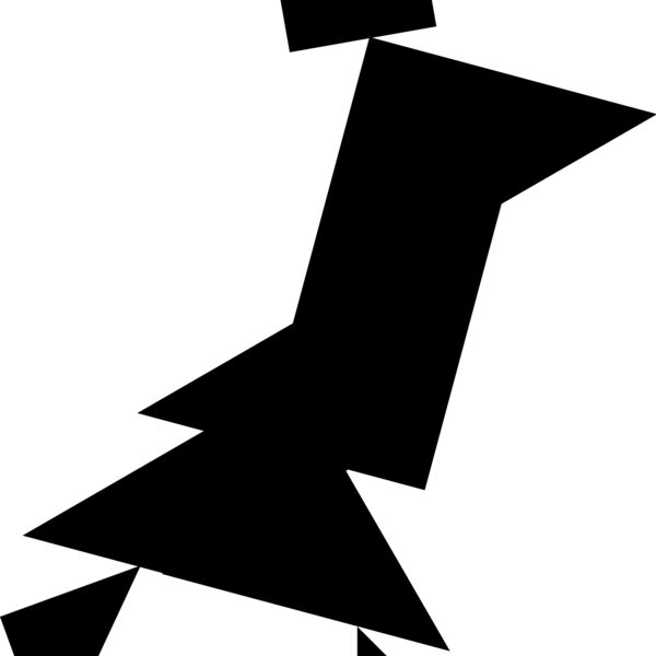 Tangram shape people 25 b Thumbnail