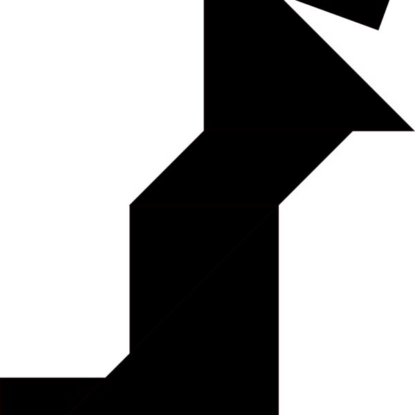 Tangram shape people 63 b Thumbnail