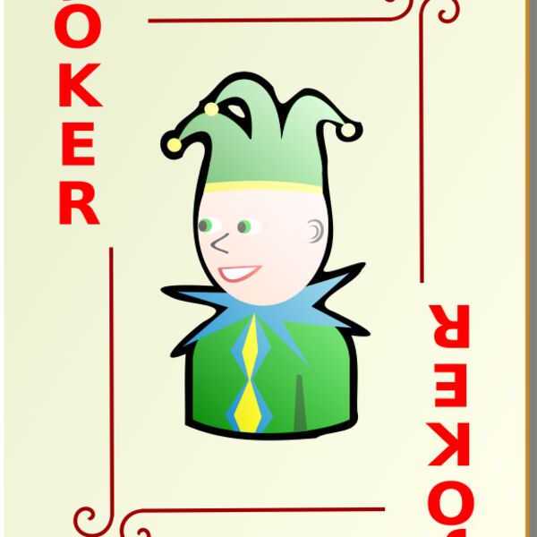 nicubunu Ornamental deck Red Joker Thumbnail