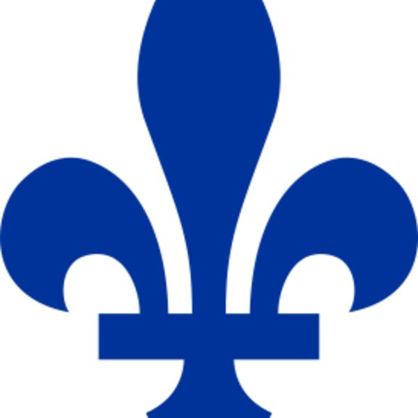 jpfle Fleur de lis du drapeau du Qu bec Thumbnail