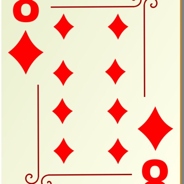 nicubunu Ornamental deck 8 of diamonds Thumbnail