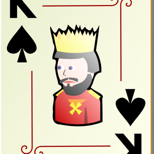 nicubunu Ornamental deck King of spades Thumbnail