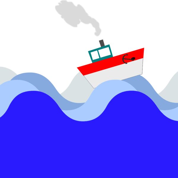 boat at sea Thumbnail