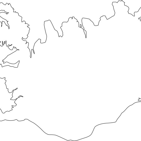 Map Of Iceland Thumbnail