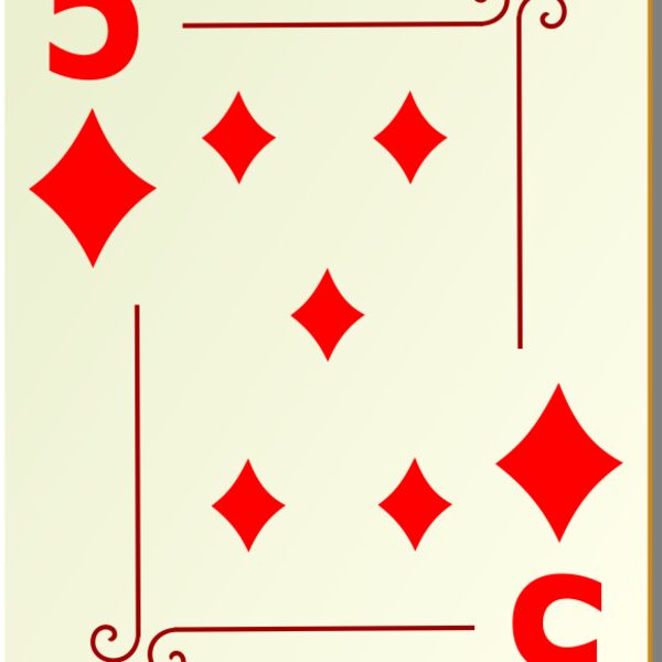 nicubunu Ornamental deck 5 of diamonds Thumbnail