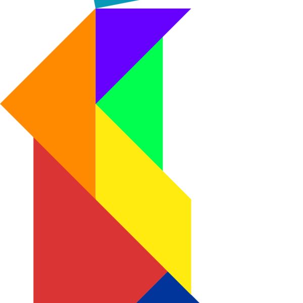 Tangram shape people 69 Thumbnail