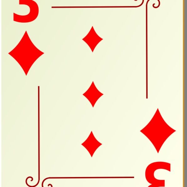 nicubunu Ornamental deck 3 of diamonds Thumbnail