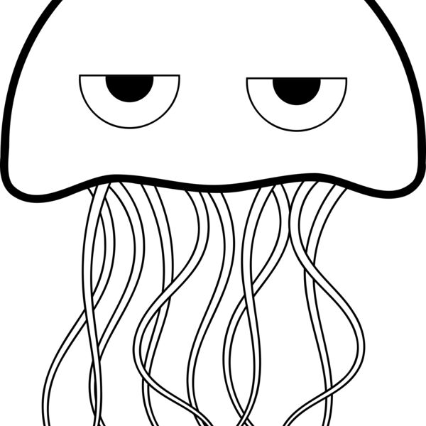 Jellyfish   Coloring book Thumbnail