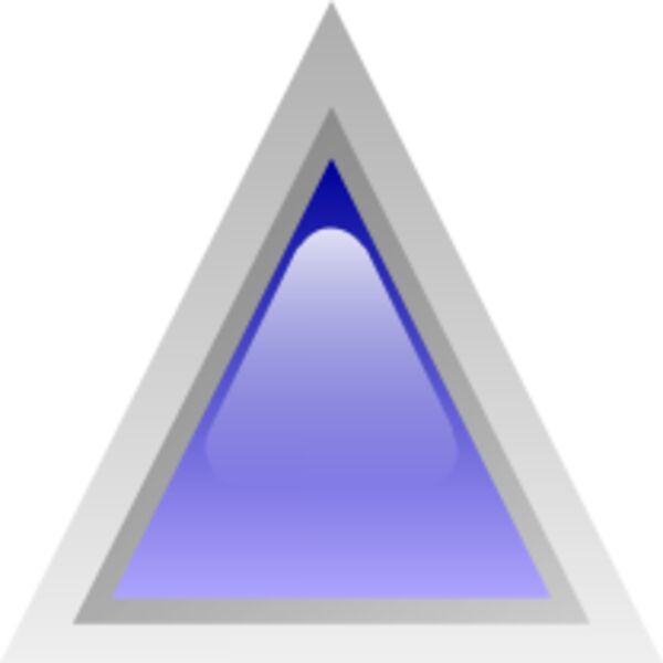 led triangular 1 blue Thumbnail