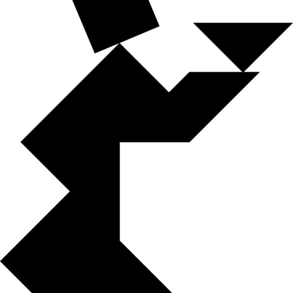 Tangram shape people 65 b Thumbnail
