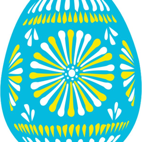 easter egg blue Thumbnail